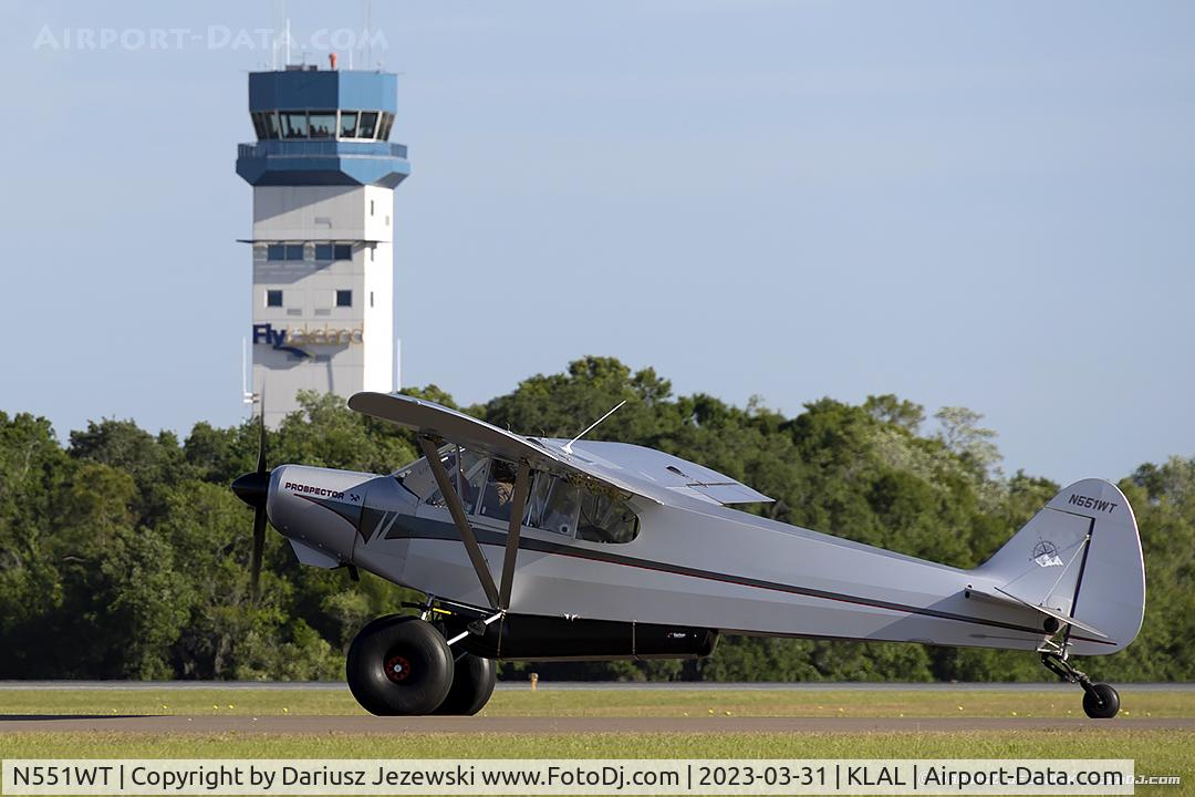 N551WT, 1966 Beech V35 Bonanza C/N D-8140, Piper PA-18 Super Cub (replica)  C/N JA1706111, N551WT