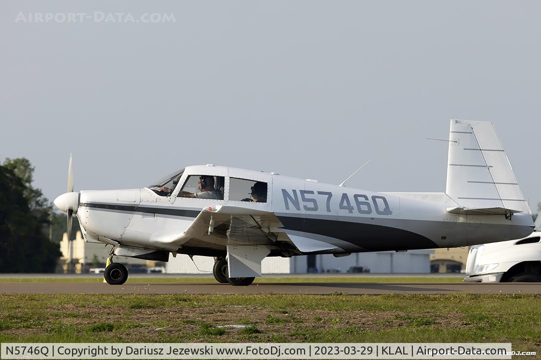 N5746Q, 1965 Mooney M20C Ranger C/N 3075, Mooney M20C Ranger  C/N 3075, N5746Q