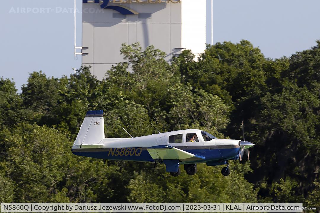 N5860Q, 1965 Mooney M20C Ranger C/N 3139, Mooney M20C Ranger  C/N 3139, N5860Q