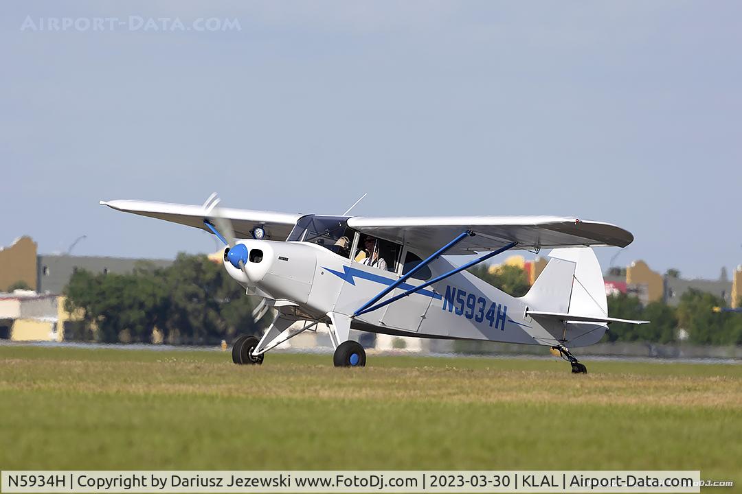 N5934H, 1949 Piper PA-16 Clipper C/N 16-557, Piper PA-16  C/N 16-557, N5934H
