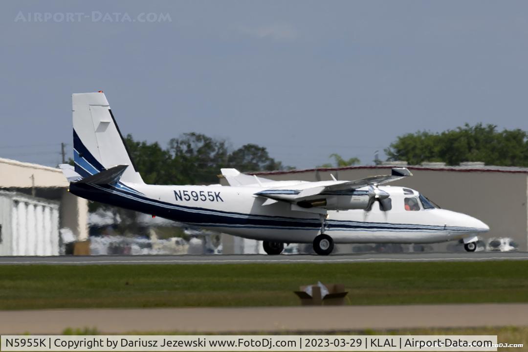 N5955K, 1981 Gulfstream American 690C Jetprop 840 C/N 11703, Gulfstream American 690C Turbo Commander  C/N 11703, N5955K