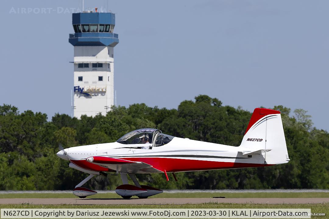 N627CD, 2008 Vans RV-7A C/N 71382, Vans RV-7A  C/N 71382, N627CD