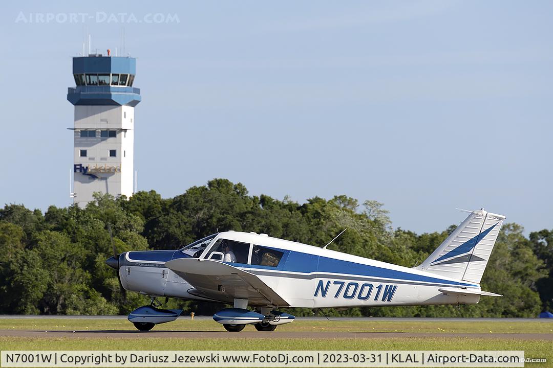 N7001W, 1963 Piper PA-28-180 C/N 28-673, Piper PA-28-180 Cherokee  C/N 28-673, N7001W