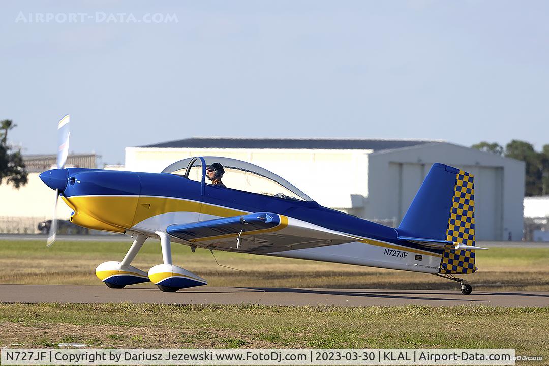 N727JF, 1998 Vans RV-8 C/N 80551, Vans RV-8  C/N 80551, N727JF