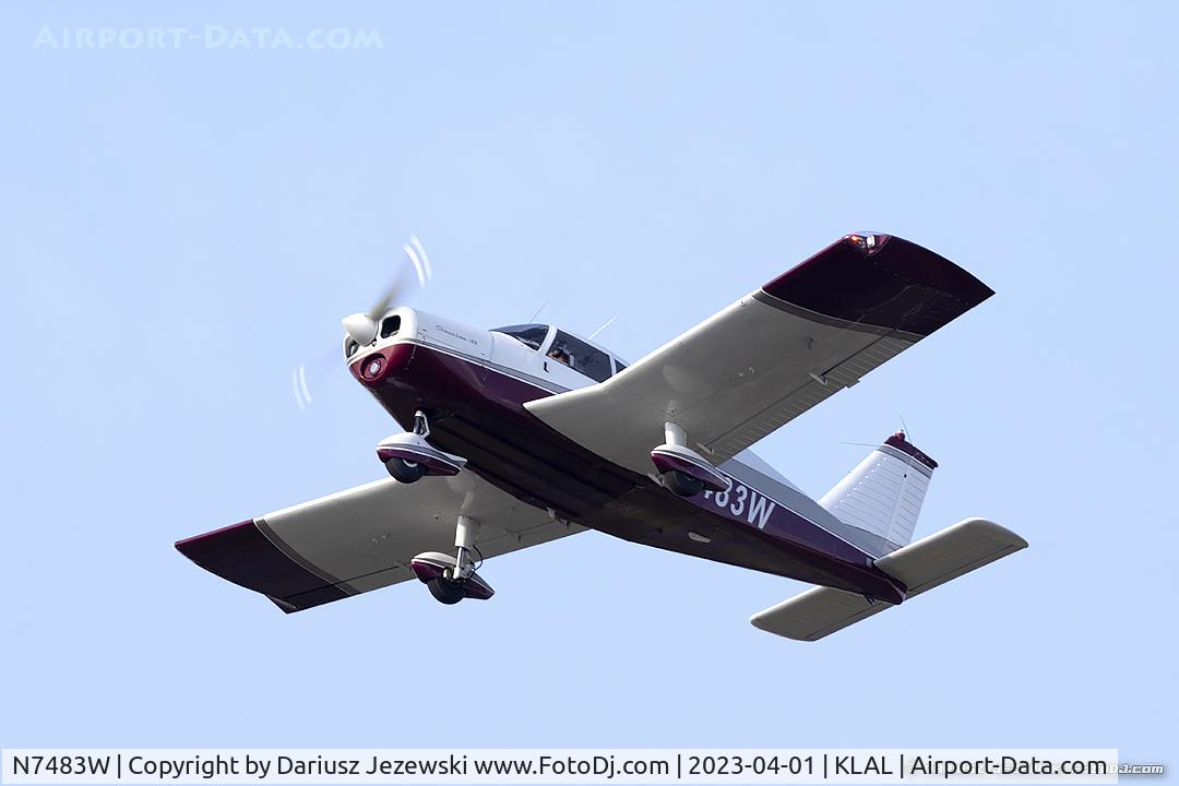 N7483W, 1963 Piper PA-28-180 C/N 28-1393, Piper PA-28-180 Cherokee  C/N 28-1393, N7483W