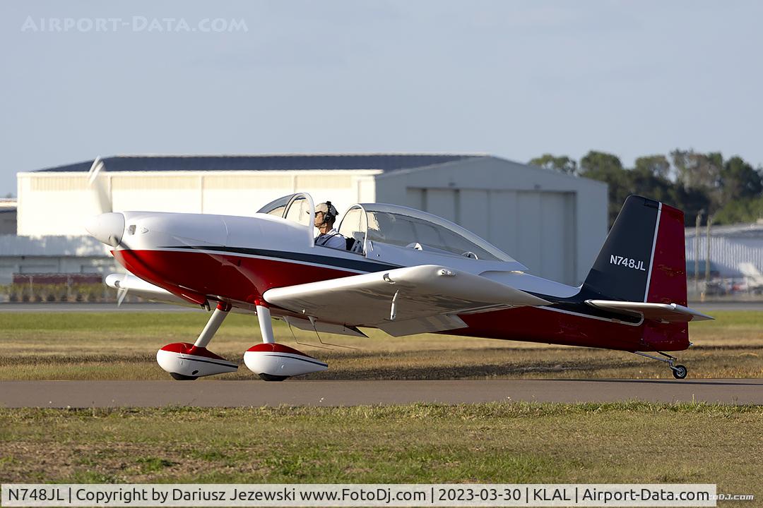 N748JL, 2009 Vans RV-8 C/N 81585, Vans RV-8  C/N 81585, N748JL