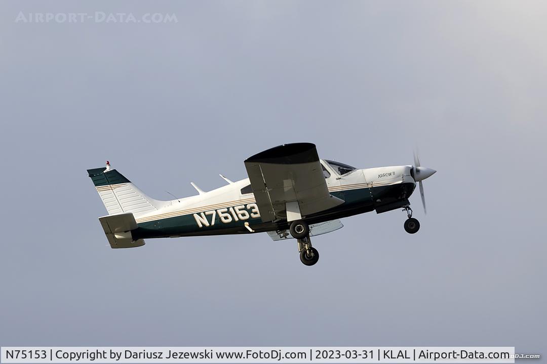 N75153, 1976 Piper PA-28R-200 C/N 28R-7635271, Piper PA-28R-200 Arrow II  C/N 28R-7635271, N75153