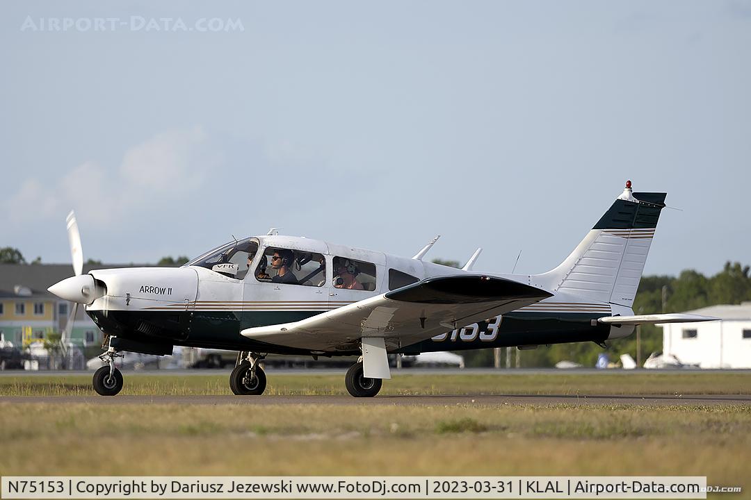 N75153, 1976 Piper PA-28R-200 C/N 28R-7635271, Piper PA-28R-200 Arrow II  C/N 28R-7635271, N75153