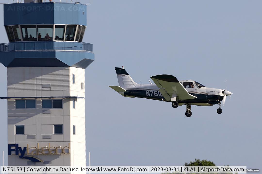 N75153, 1976 Piper PA-28R-200 C/N 28R-7635271, Piper PA-28R-200 Arrow II  C/N 28R-7635271, N75153
