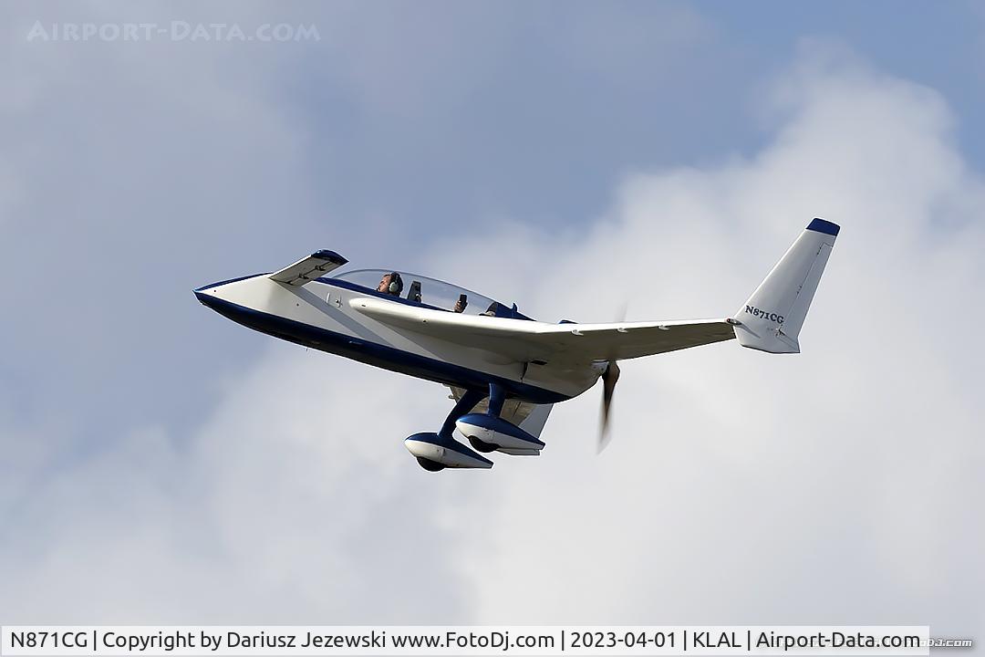 N871CG, 2017 Rutan Open Eze C/N 0001, Open EZE  C/N 1, N871CG