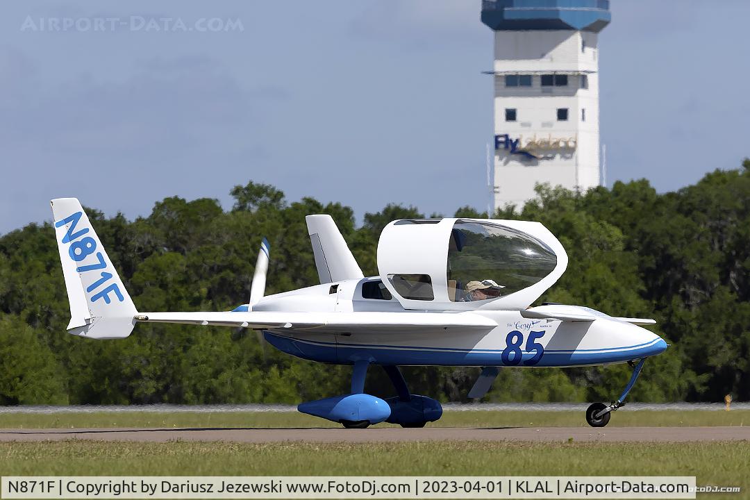 N871F, 2000 Co-Z Cozy Mark IV C/N 21, Cozy Mk.IV  C/N 21, N871F