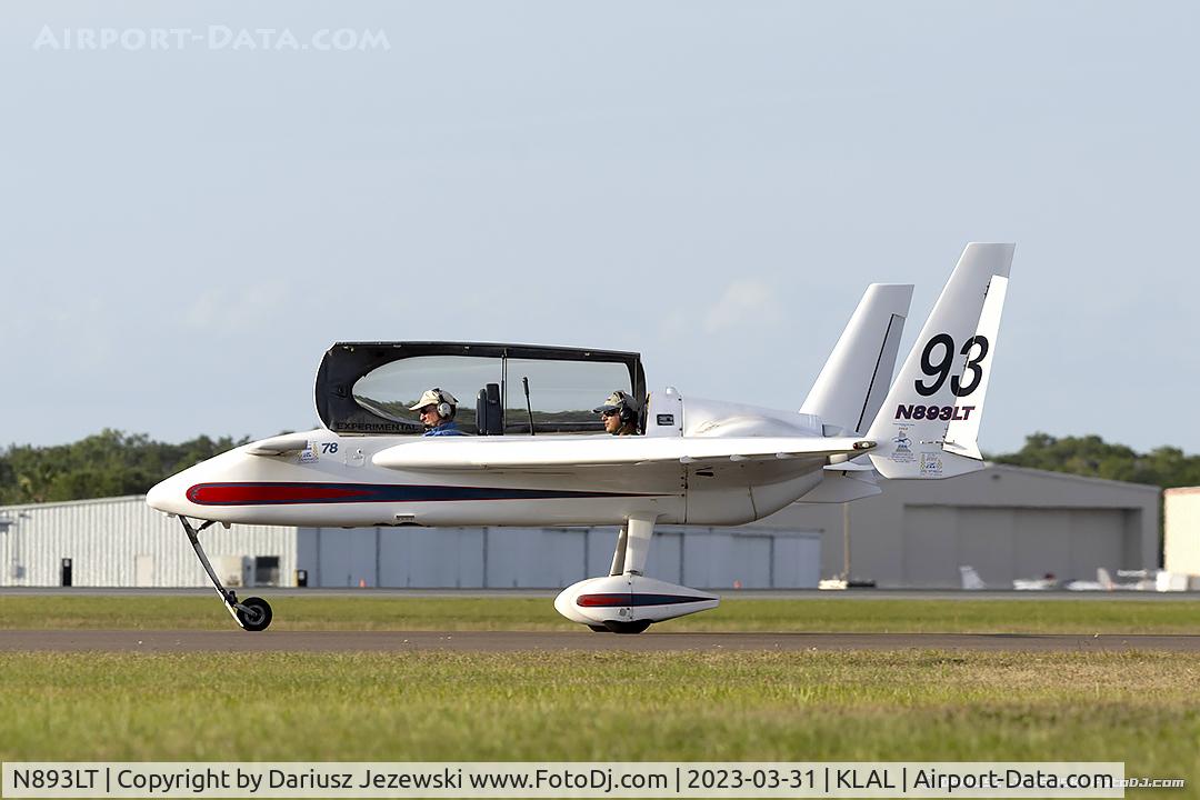 N893LT, 1996 Rutan Long-EZ C/N 1870L, Rutan Long-EZ  C/N 1870L, N893LT