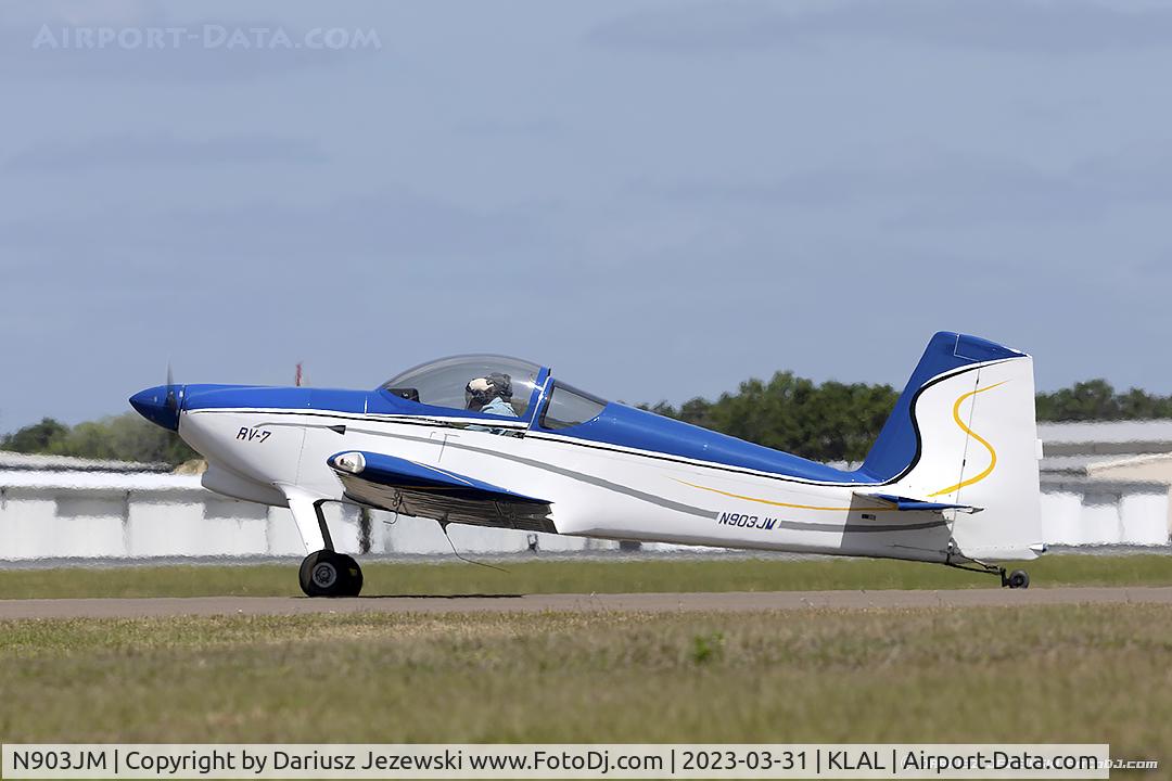 N903JM, 2007 Vans RV-7 C/N 70607, Vans RV-7  C/N 70607, N903JM
