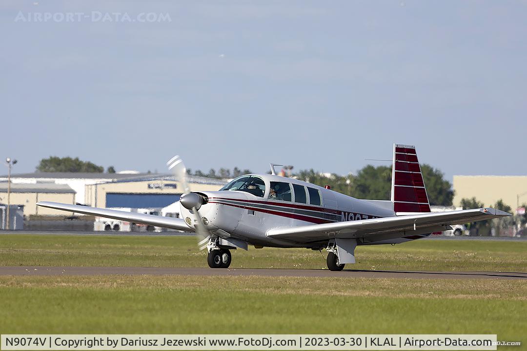 N9074V, 1968 Mooney M20F Executive C/N 690015, Mooney M20F Executive  C/N 690015, N9074V