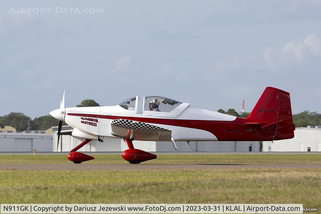 N911GK, 2008 Vans RV-6A C/N 21654, Vans RV-6A  C/N 21654, N911GK