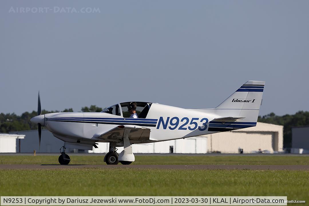 N9253, Stoddard-Hamilton Glasair SH-2R C/N 592R, Glasair SH-2R  C/N 592R, N9253