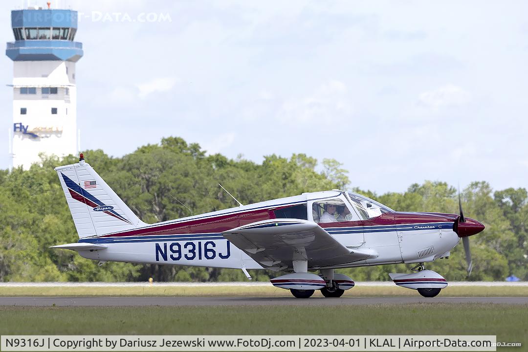 N9316J, 1966 Piper PA-28-180 C/N 28-3409, Piper PA-28-180 Cherokee  C/N 28-3409, N9316J