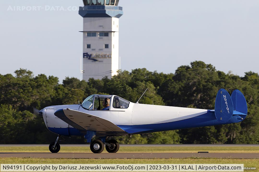 N94191, 1946 Erco 415C Ercoupe C/N 1514, Ercoupe 415-C  C/N 1514, N94191