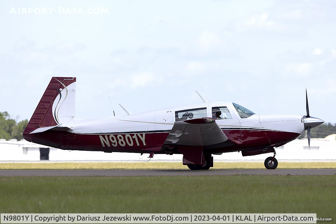 N9801Y, 1981 Mooney M20K C/N 25-0526, Mooney M20K Encore  C/N 25-0526 , N9801Y