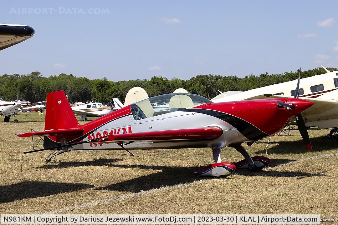 N981KM, 2007 Extra EA 300/L C/N 1271, Extra EA 300/L  C/N 1271, N981KM