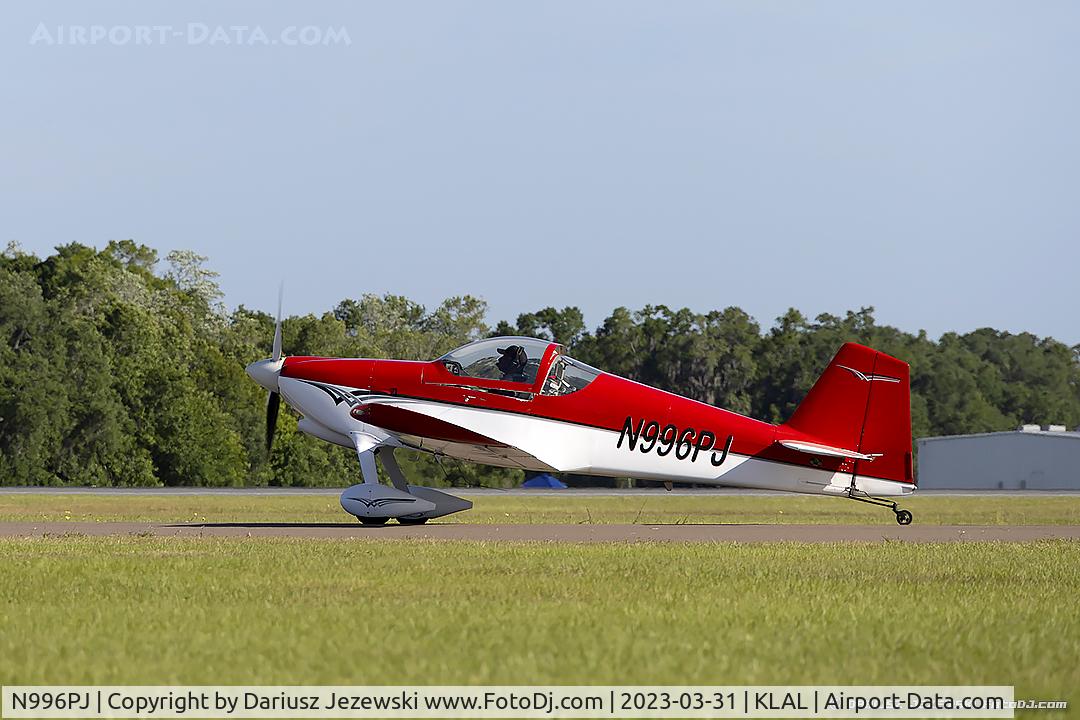 N996PJ, 2002 Vans RV-6 C/N 23456, Vans RV-6  C/N 23456, N996PJ
