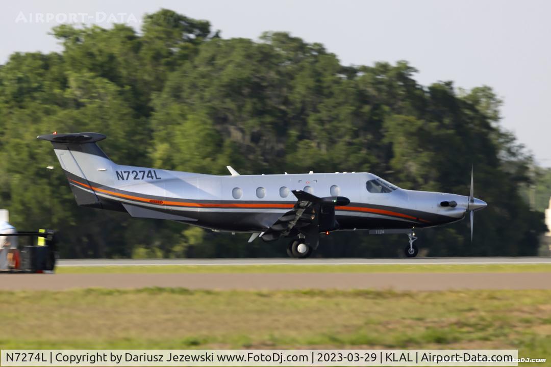 N7274L, 2009 Pilatus PC-12/47E C/N 1124, Pilatus PC-12/47E  C/N 1124, N7274L