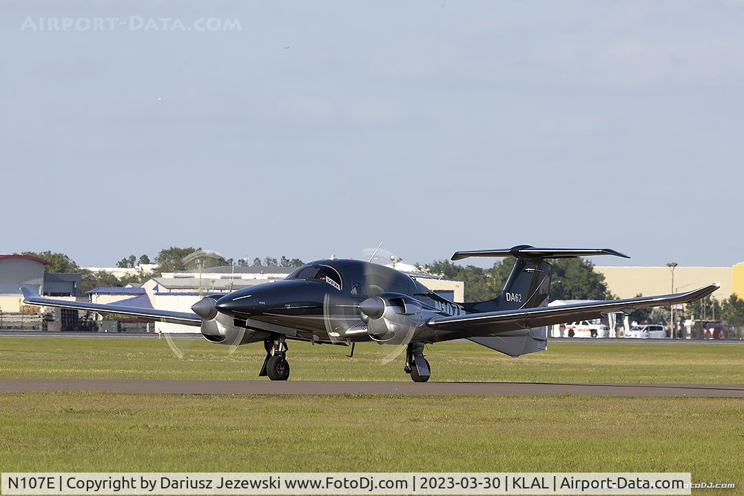 N107E, 2018 Diamond DA-62 C/N 62.106, Diamond Aircraft Ind Gmbh DA 62  C/N 62.106, N107E