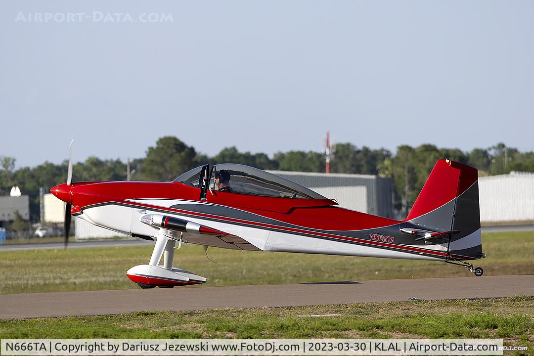 N666TA, 2014 Vans RV-8 C/N 999, Vans RV-8  C/N 999, N666TA