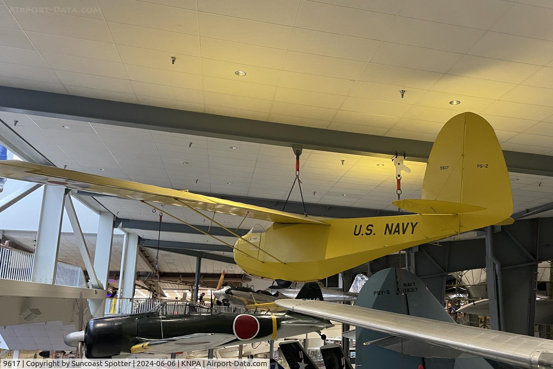9617, 1934 Franklin PS-2 C/N 126, An US Navy PS-2 1 sits on display at the National Naval Aviation Museum