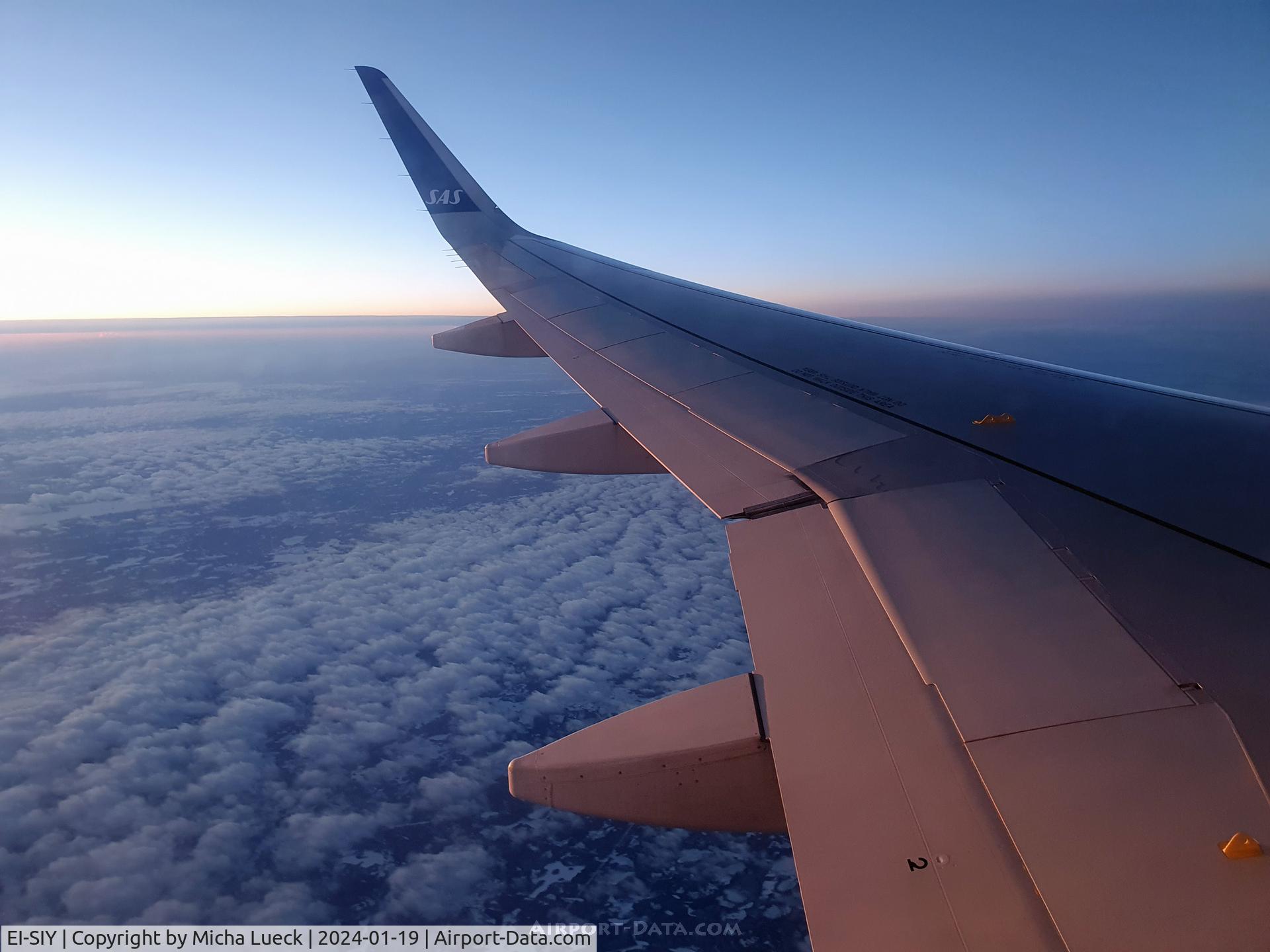 EI-SIY, 2023 Airbus A320-251N C/N 11319, Catching the last light of the day (CPH-ARN)