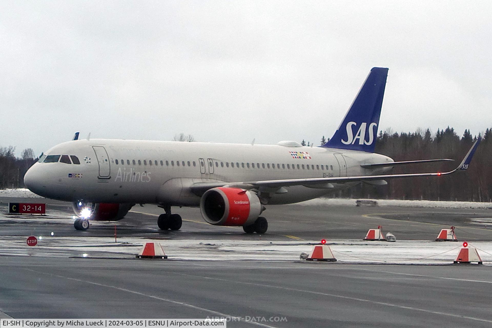 EI-SIH, 2018 Airbus A320-251N C/N 8551, At Umeå