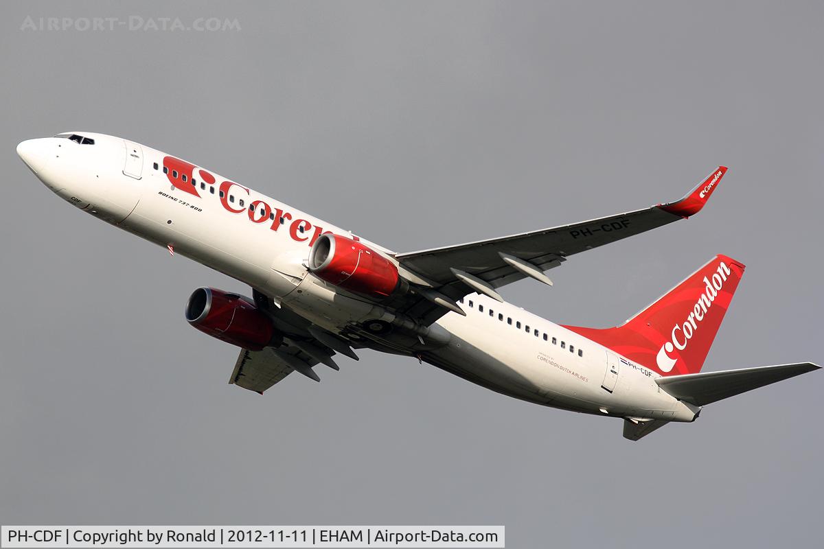 PH-CDF, 1999 Boeing 737-804 C/N 28227, at eham