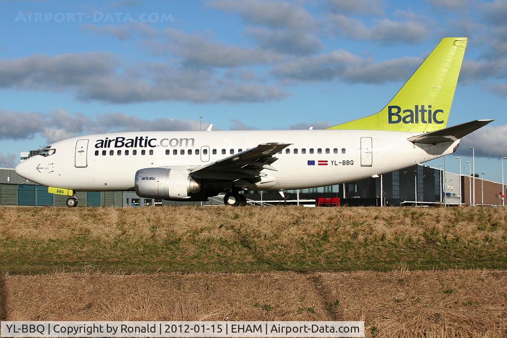 YL-BBQ, 1992 Boeing 737-522 C/N 26691, at eham