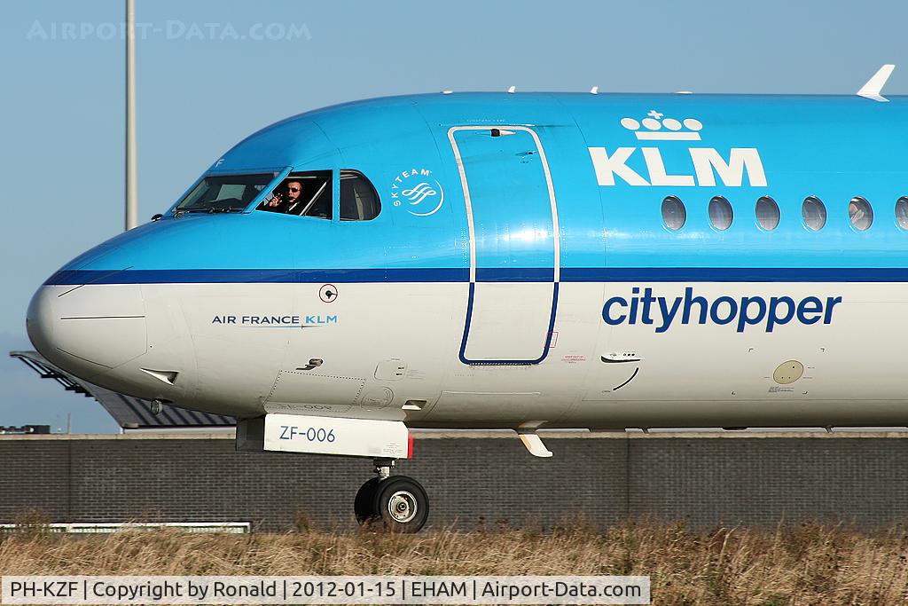 PH-KZF, 1996 Fokker 70 (F-28-0070) C/N 11577, at eham