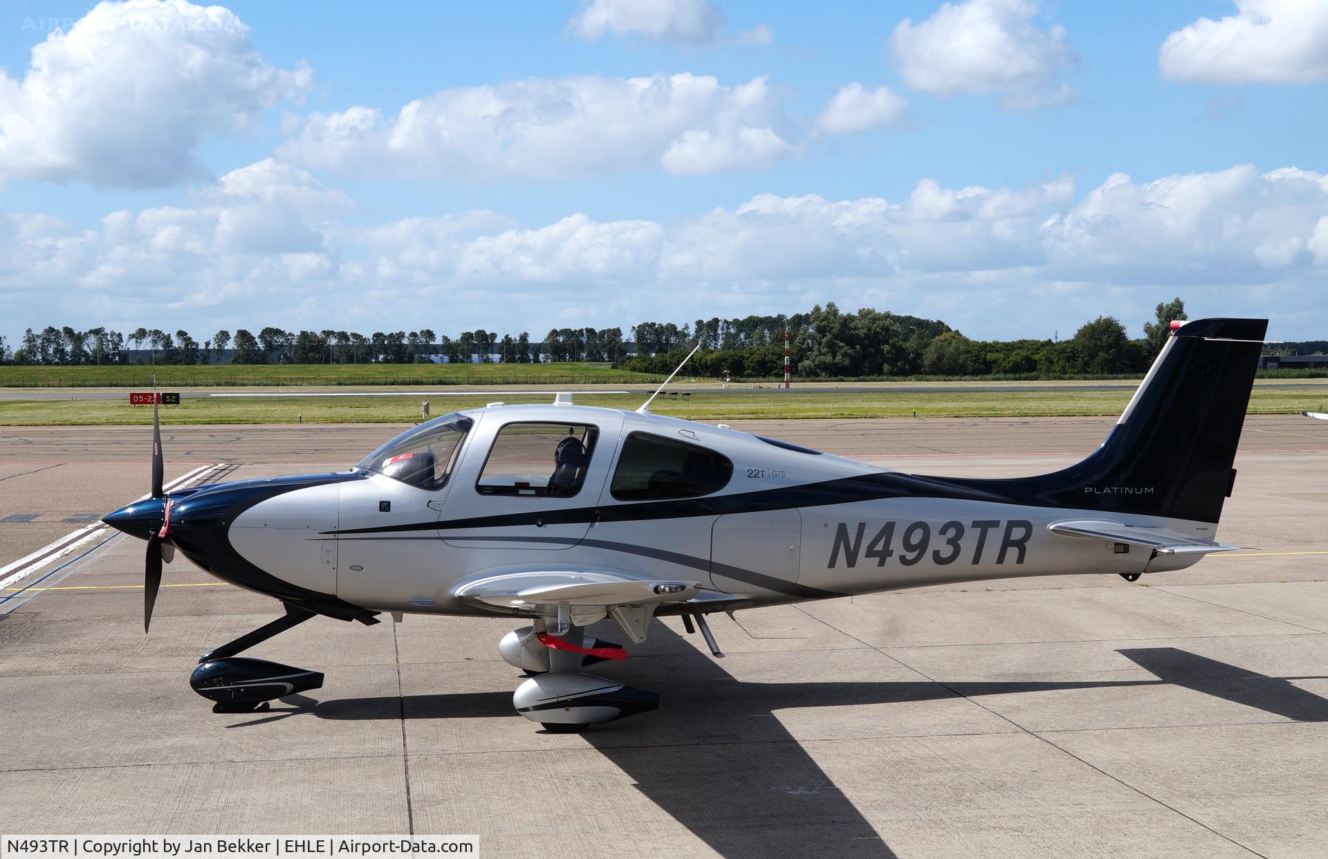 N493TR, 2014 Cirrus SR-22T G5-GTS Platinum C/N 0776, Lelystad Airport
