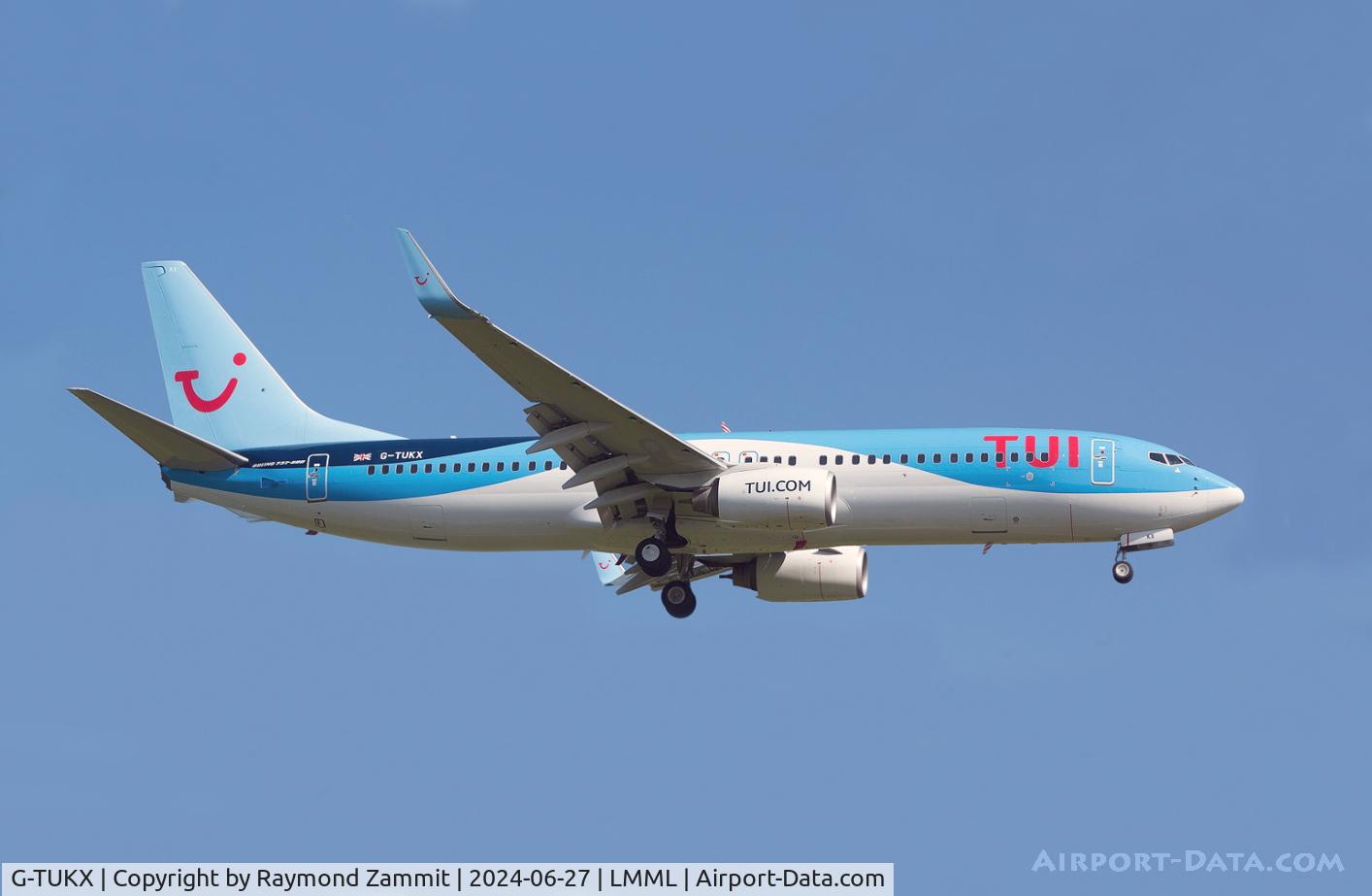 G-TUKX, Boeing 737-8K5(WL) C/N 35142, B737-800 G-TUKX TuiFly