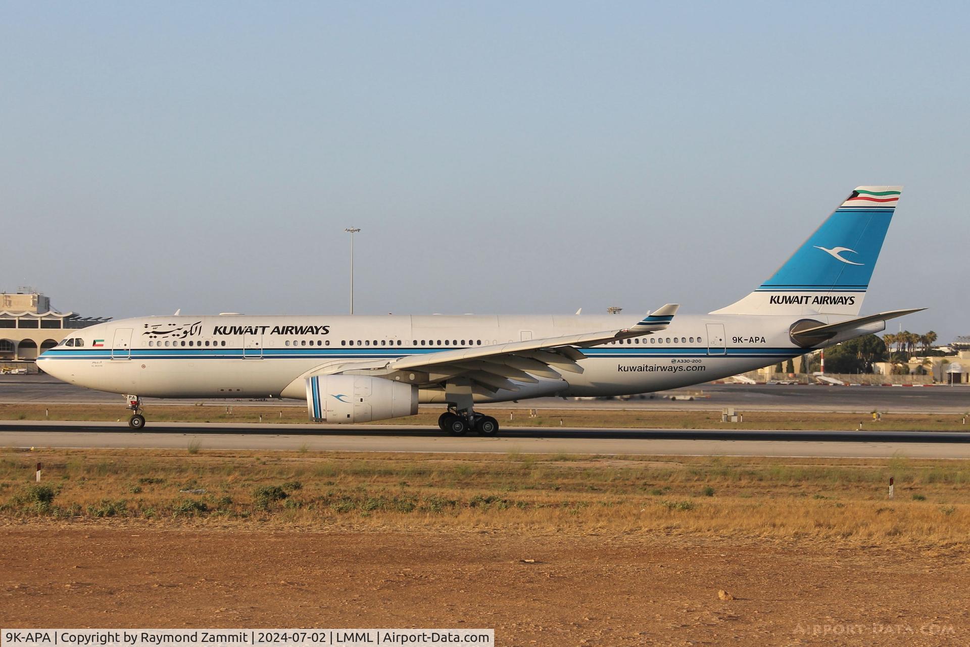 9K-APA, 2015 Airbus A330-243 C/N 1626, A330 9K-APA Kuwait Airways