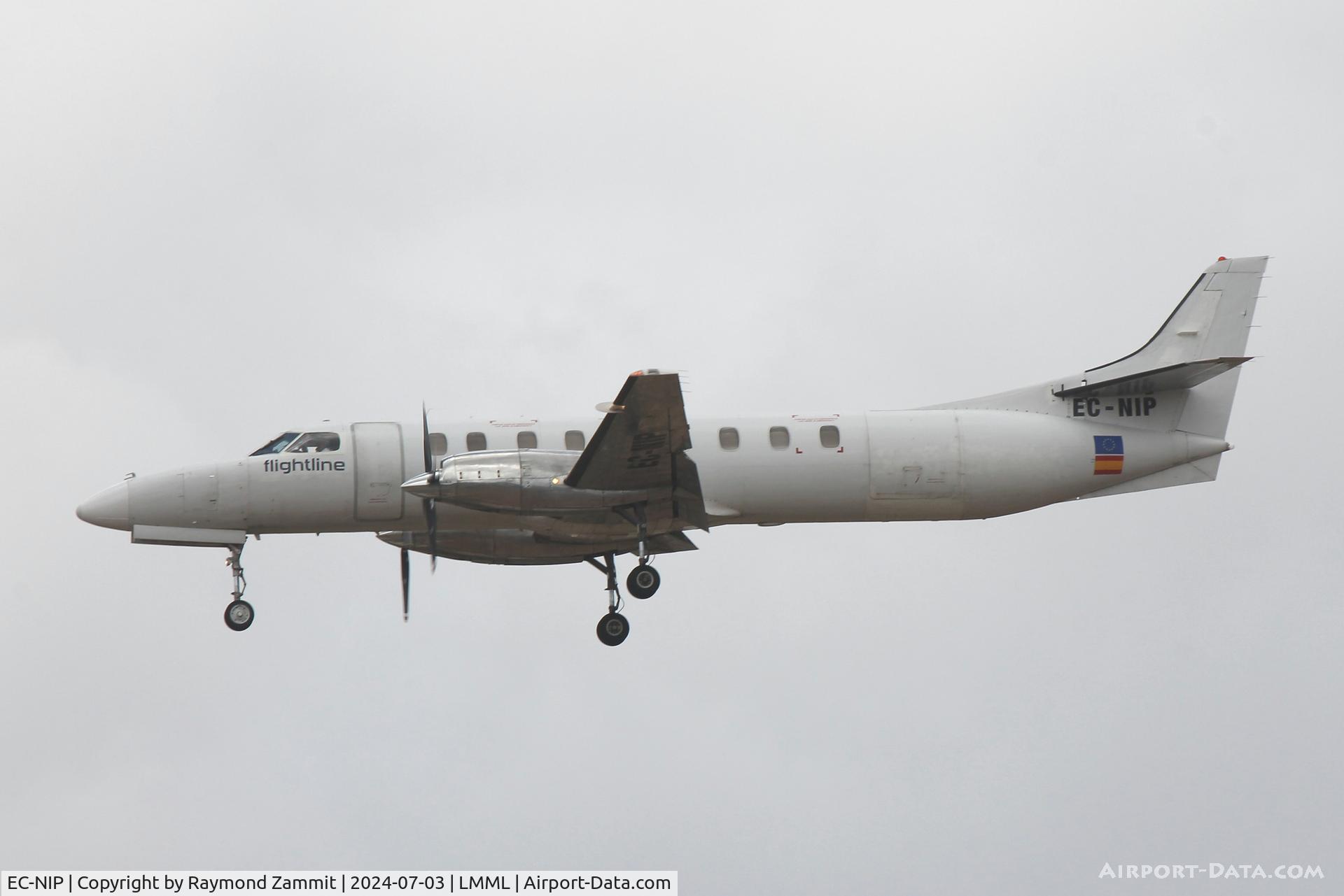 EC-NIP, 1986 Swearingen SA-226T Metro III C/N AC-658B, Swearingen SA-226T Metro III EC-NIP Flightline