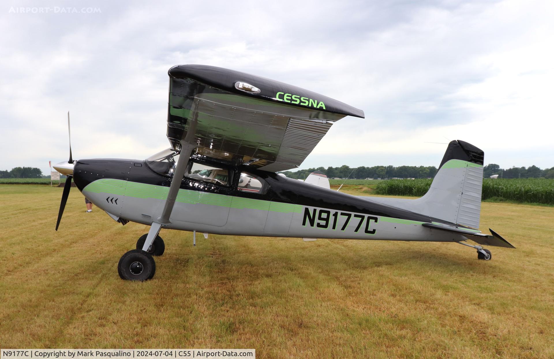 N9177C, 1955 Cessna 180 C/N 31276, Cessna 180