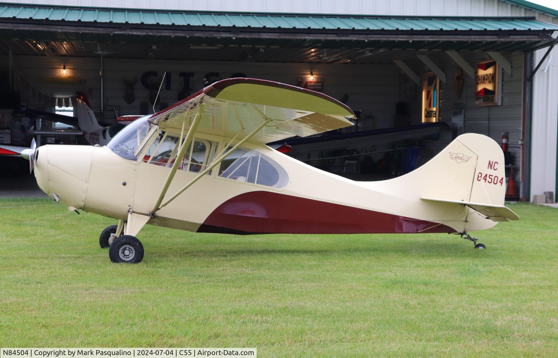 N84504, 1946 Aeronca 7AC Champion C/N 7AC-3206, Aeronca 7AC