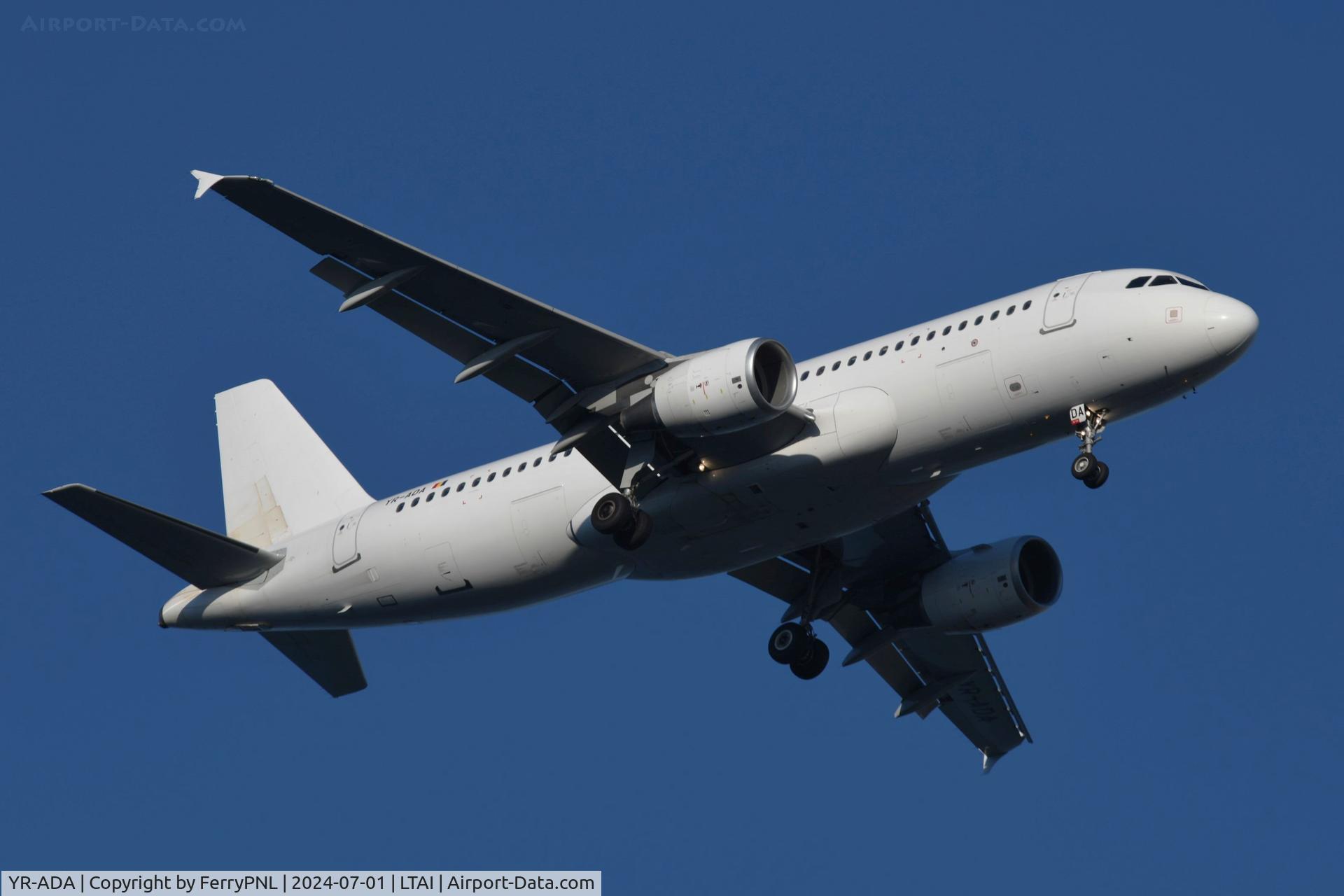 YR-ADA, 2007 Airbus A320-214 C/N 3218, Aerro Direkt A320