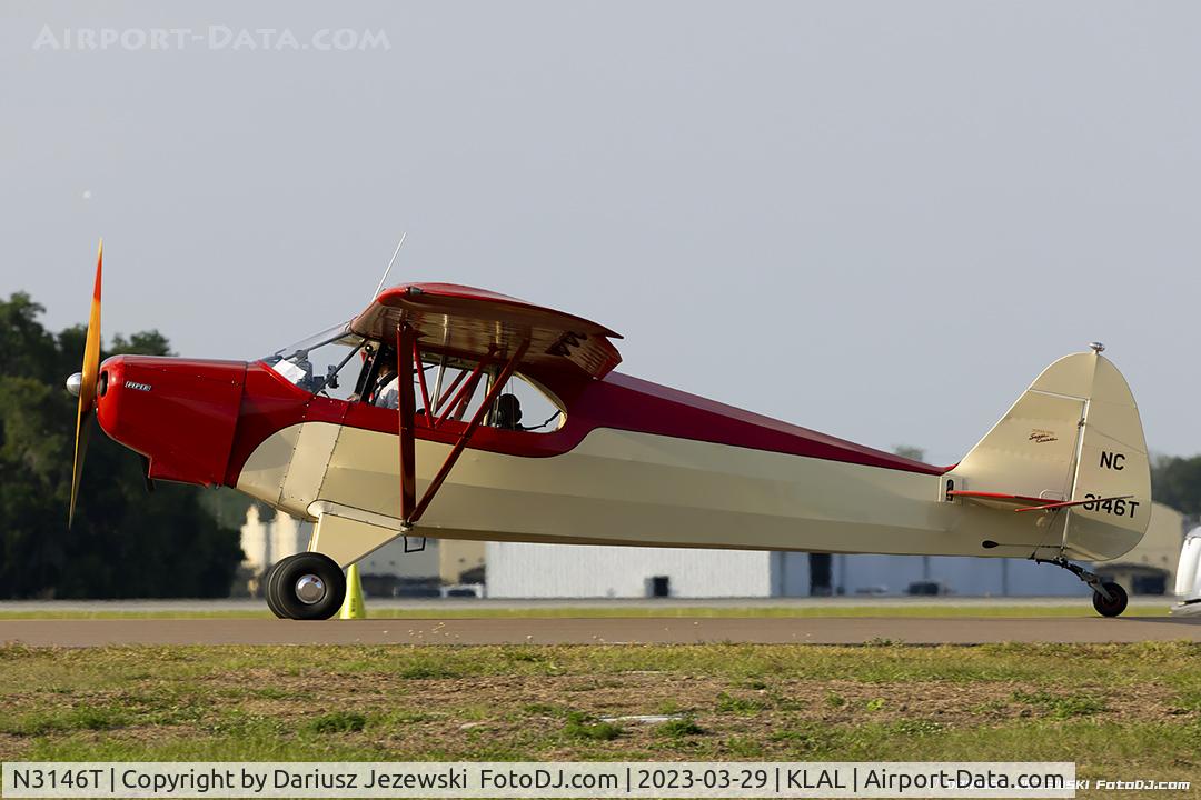 N3146T, Piper PA-12 Super Cruiser C/N 12-3217, Piper PA-12 Super Cruiser  C/N 12/1/3217, NC3146T