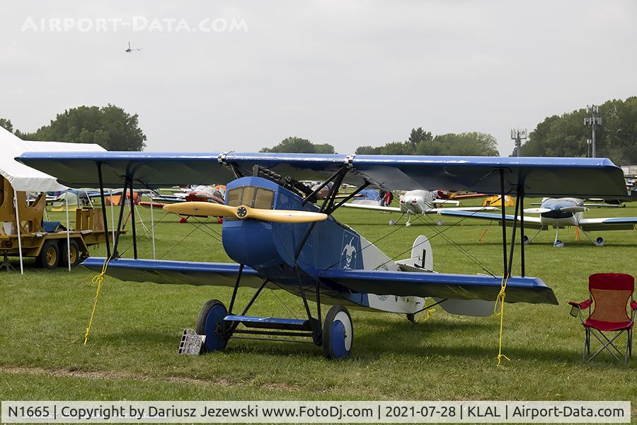 N1665, Fokker D-VII Replica C/N 001, Old Aircraft Replica C/N 1, N1665
