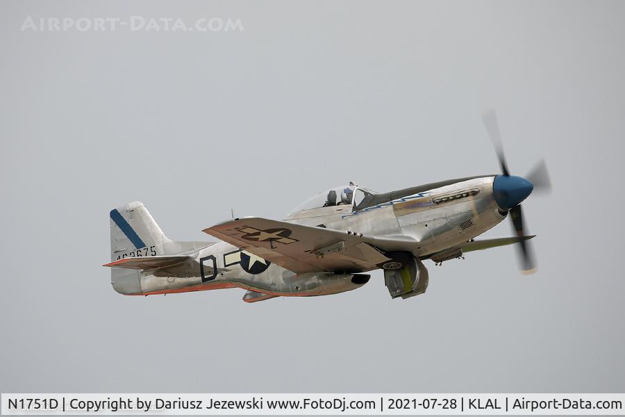 N1751D, 1944 North American P-51D Mustang C/N 122-31401 (44-63675), North American P-51D Mustang 