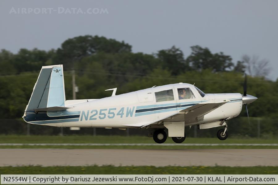 N2554W, 1966 Mooney M20E C/N 1014, Mooney M20E Chapparal  C/N 1014, N2554W