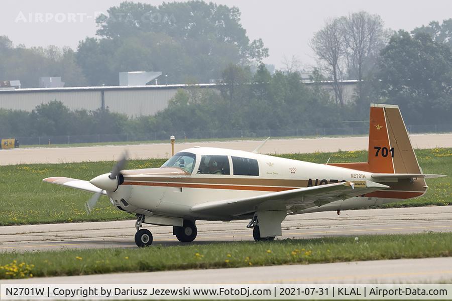 N2701W, 1966 Mooney M20E C/N 1016, Mooney M20E Chapparal  C/N 1016, N2701W