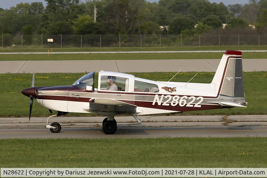 N28622, 1978 Grumman American AA-5B Tiger C/N AA5B0708, Grumman American AA-5B Tiger  C/N AA5B0708, N28622