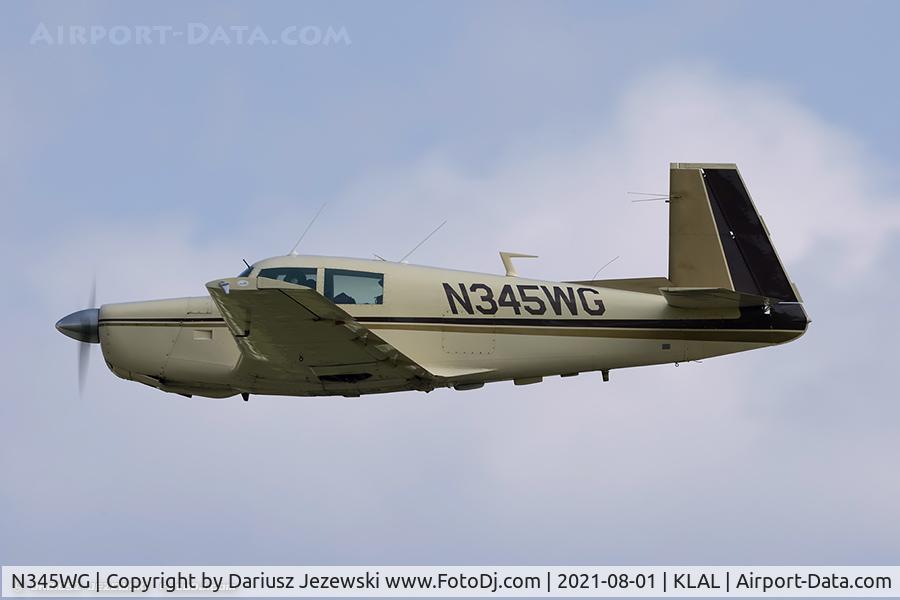 N345WG, 1967 Mooney M20E C/N 670038, Mooney M20E Chapparal  C/N 670038, N345WG