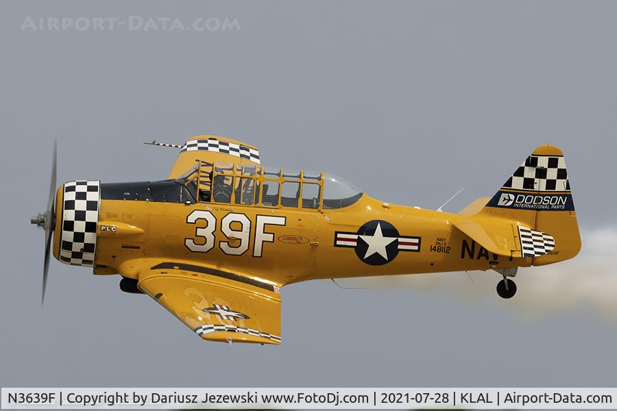 N3639F, North American SNJ-6 Texan C/N 121-43111, North American SNJ-6 Texan  C/N 112148, N3639F