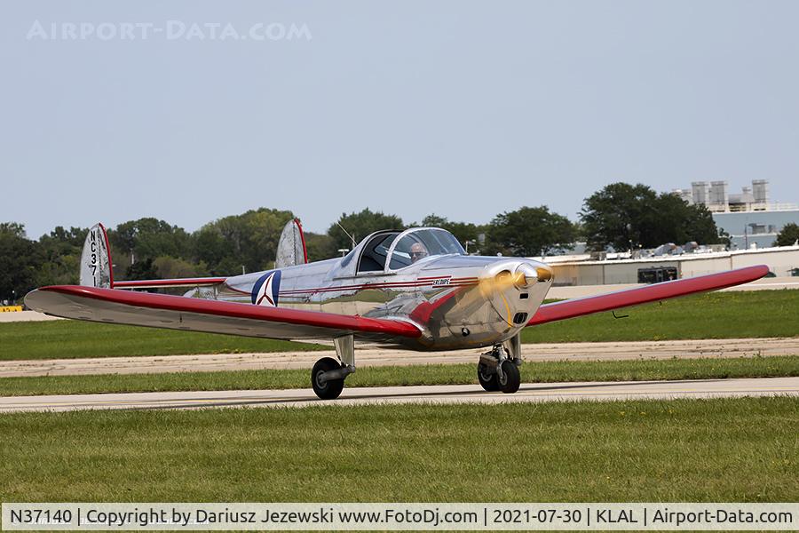 N37140, 1941 Erco 415C Ercoupe C/N 107, Ercoupe 415-C  C/N 107, NC37140